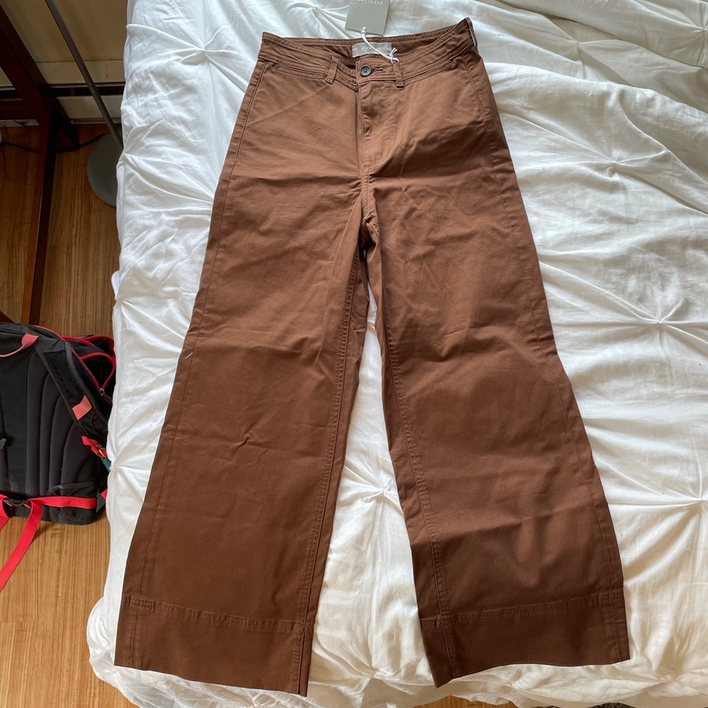 Everlane Wide-Leg Crop Chino